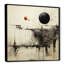 «Gray and Black Fantasy Horizon», reproduction d'art sur toile abstraite-1286662500-1286662510