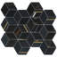 Natural Dorato Marble Mosaic Wall Tile-63985728