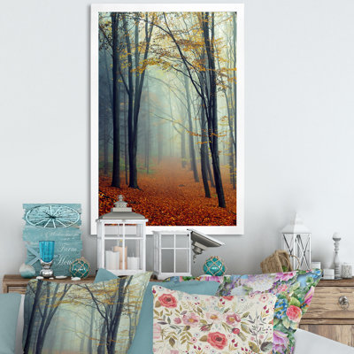 Paysage d'automne - Peinture