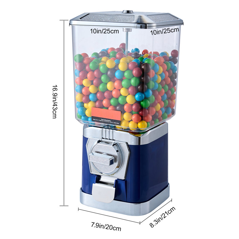 VEVOR Gumball Machine, Blue