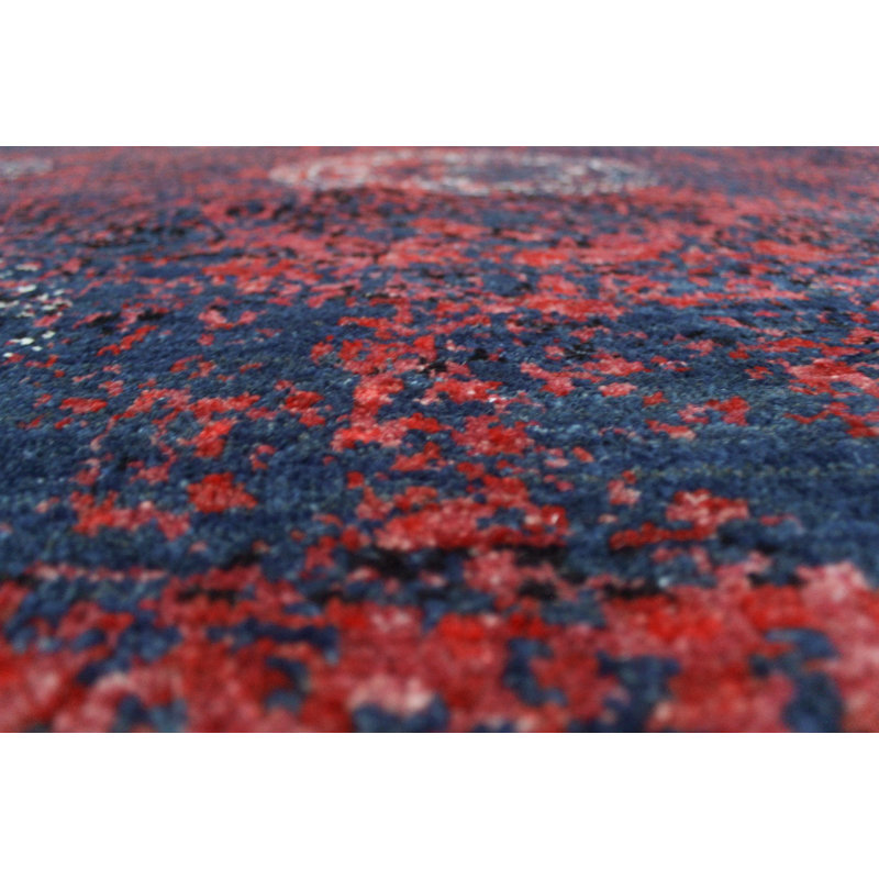 Tapis de zone one-of-kind noué la rose 8 pi 9 po x 11 pi 11 po Alvey