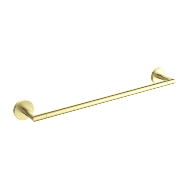 Soho Single Towel Bar - Wall Mount - 10" Stainless Steel/Matt Black, Satin Brass, 4" H x 28" W x 28" D