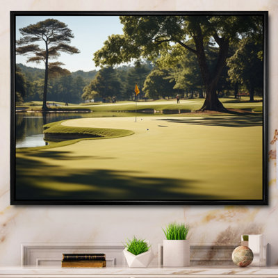 «Golf Putting Green Tranquility IV», reproduction sur toile
