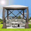 Pièce de moustiquaire 6 pi x 6 pi avec moustiquaire, auvent moustiquaire pour tente Hub avec sac de transport et piquets de sol-105122752