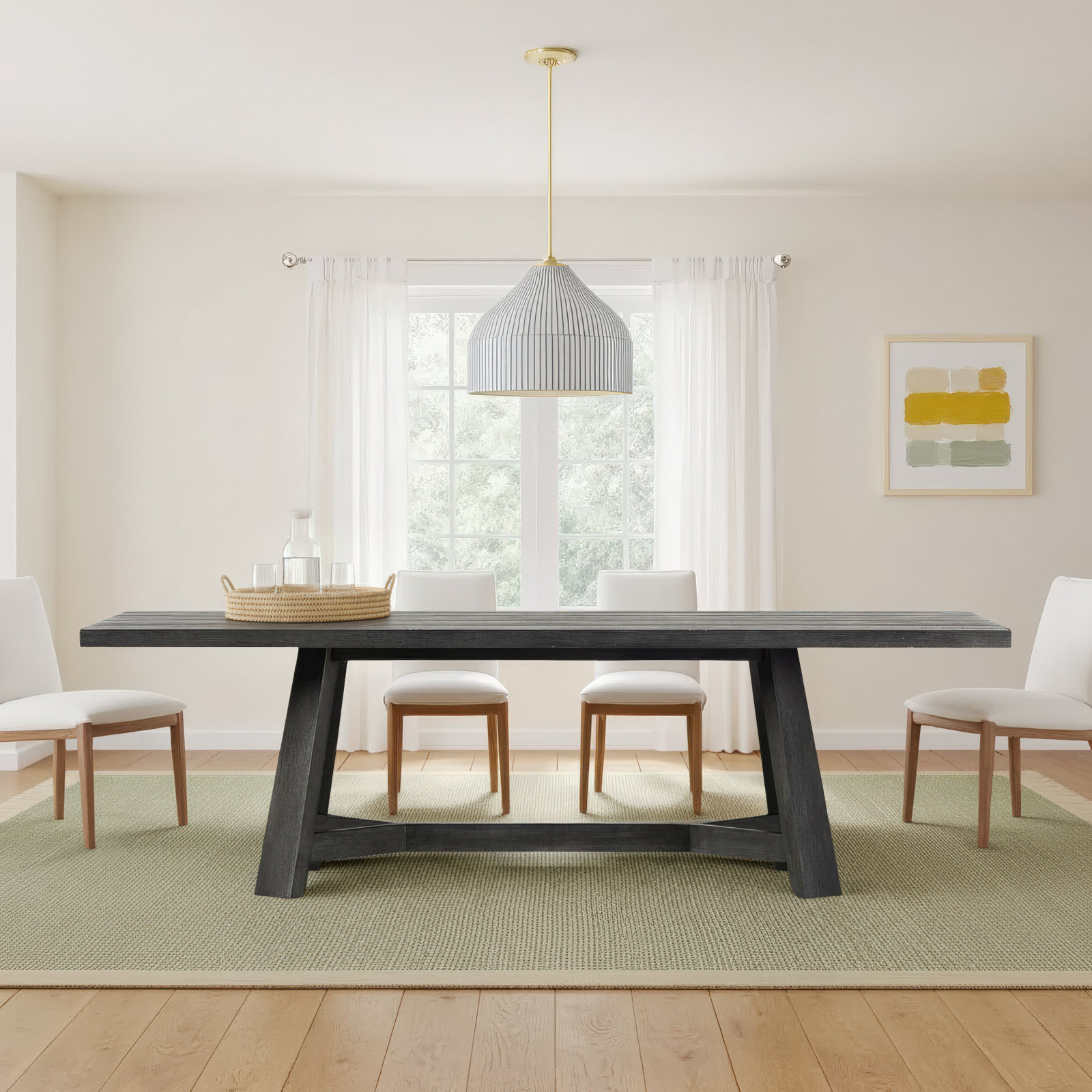 Munich Dining Table, Black