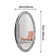 Amla 35.43"Console Table and Wall Mirror Set