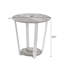 Table de bout ronde avec tablette Elysian-736837132-736837129