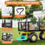 Chariot de jardin robuste en acier, chariot de jardin 3 en 1-117286206