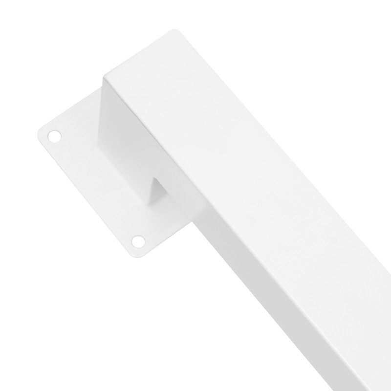 Poteaux d'escalier carrés (3,15 * 3,15 * 35,43 po), Blanc