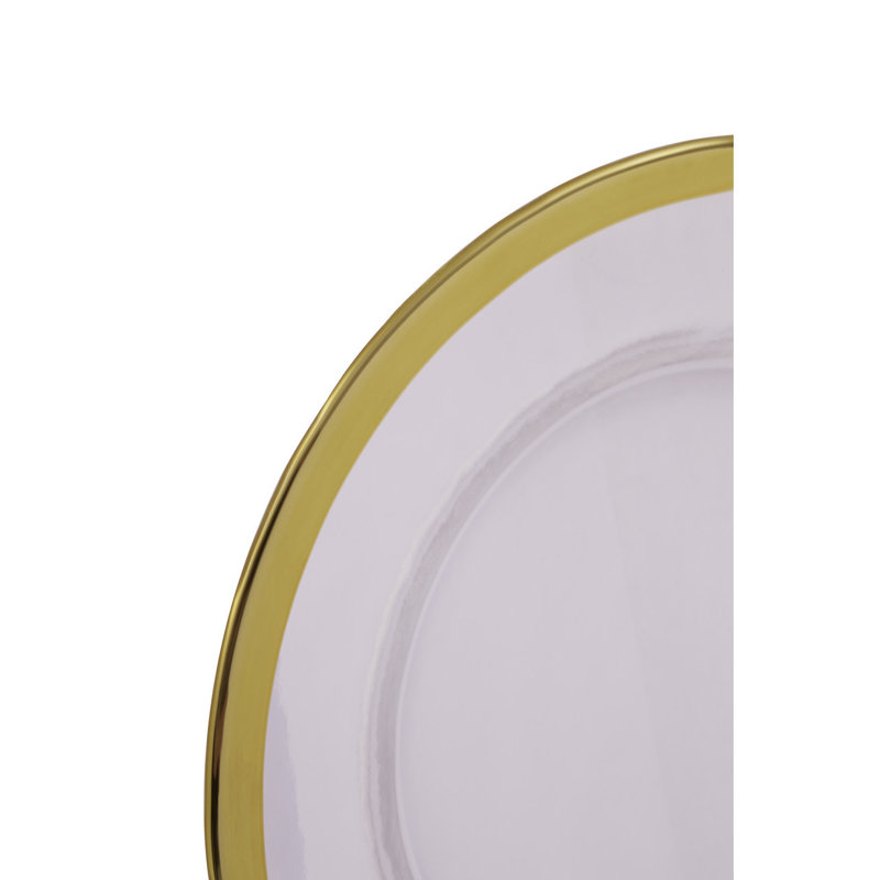 Berning 21Cm Side Plate With Gold Rim