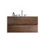 Meuble-lavabo mural 36 po, couleur noyer, lavabo en céramique, 3 trous de robinet, capacité de rangement considérable, fixation silencieuse des tiroirs à thème blanc et noyer, espace, trois-1686670082-1686670084