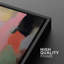 «Pink Geometric Strokes», reproduction sur toile encadrée-94585810-94585809