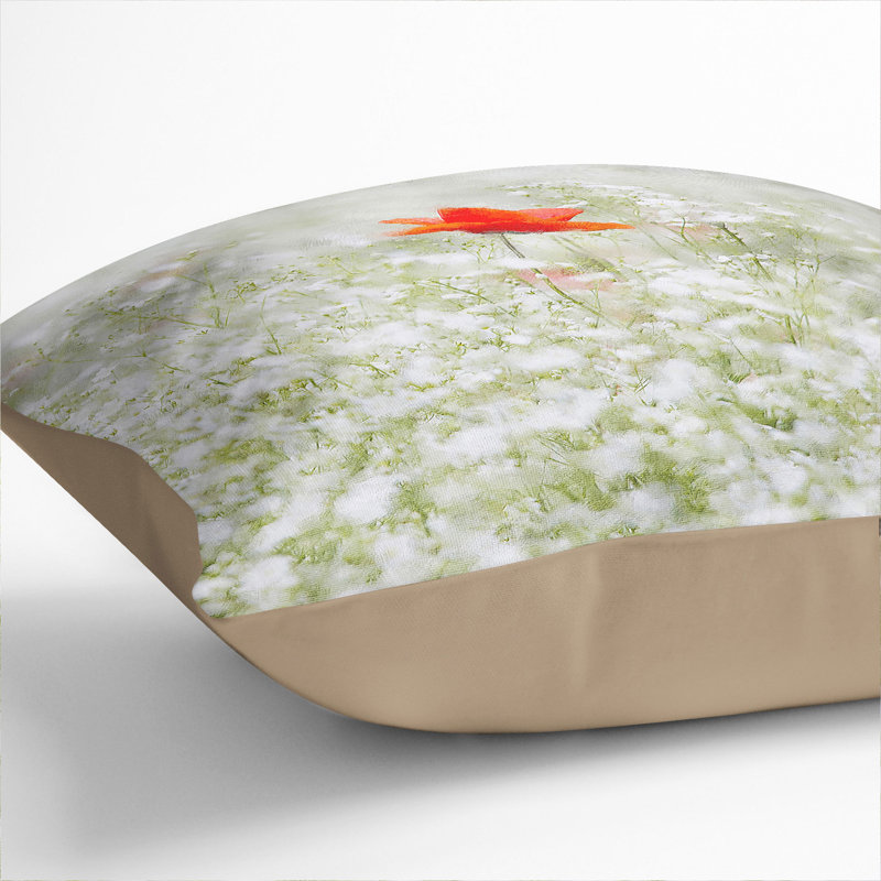 Square Cushion, 55cm H x 55cm W x 20cm D, Stone