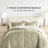 7-Piece Reversible Bedding Bundle - Solid Comforter and Patterned Sheet Set-99311807-99311805