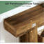 Table de couloir à 2 niveaux, table de canapé, table console-1164169205