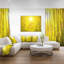 «Yellow Grass Flower at Sunset», reproduction de photo sur toile tendue-1675687600