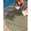 Tapis intérieur / extérieur vert / beige Adley Southwestern-199828389
