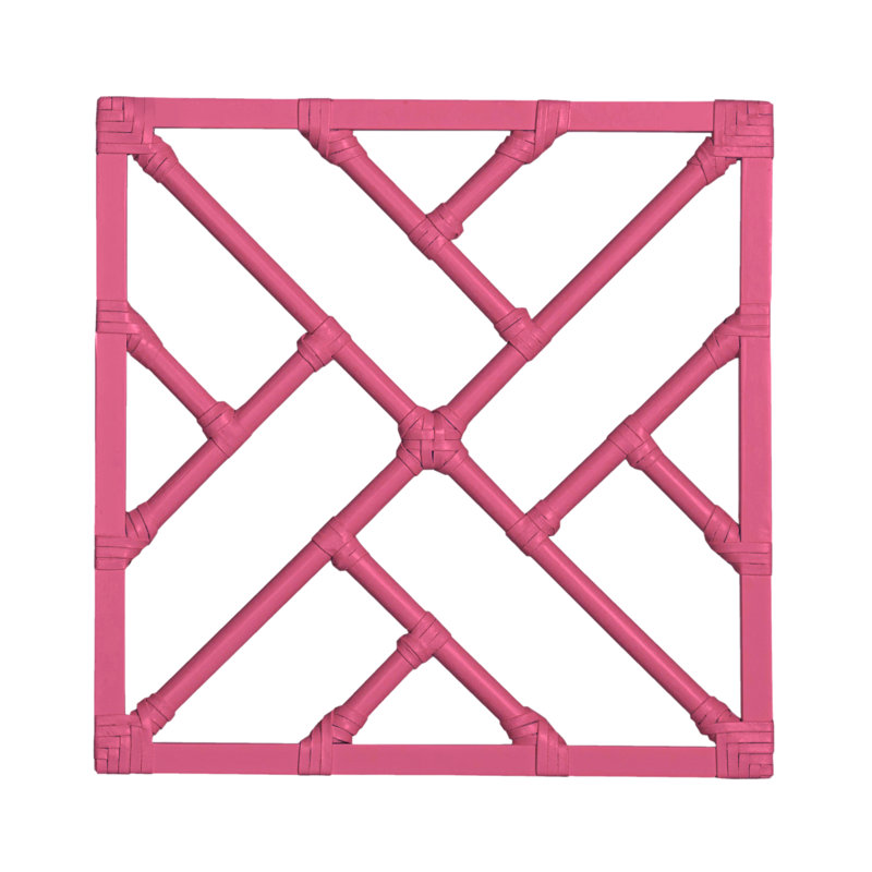 Chippendale Writing Desk, Hot Pink