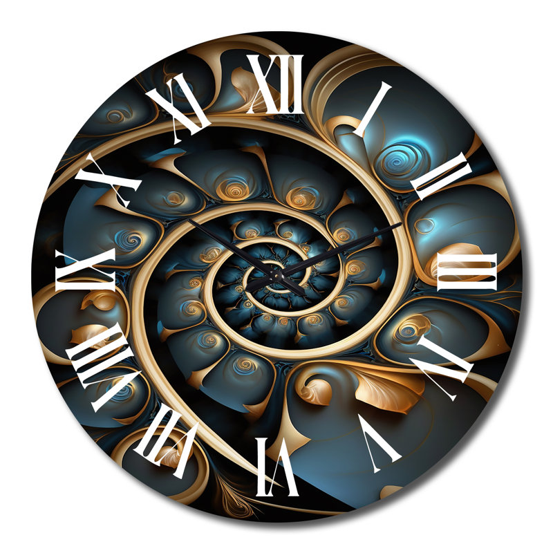 Horloge murale Dacorey - Fractals, Très grand