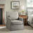 Skirted Swivel Chair