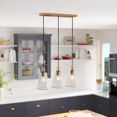 Coleridge 3 - Light Dimmable Kitchen Island Pendant