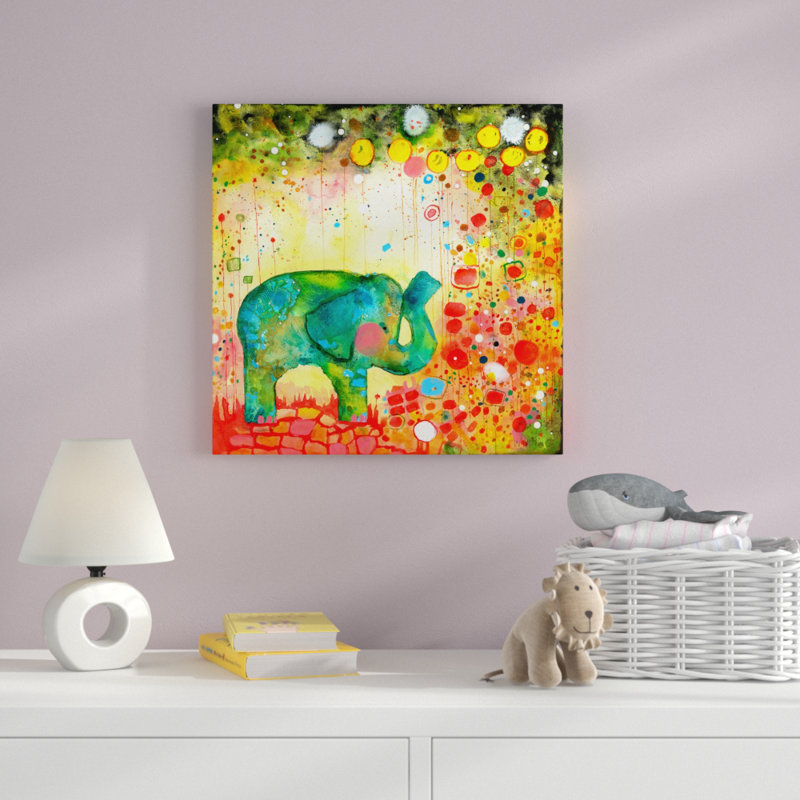 Art sur toile «Burk Titan Garden Adventure», H 24 po x l 24 po x P 2 po