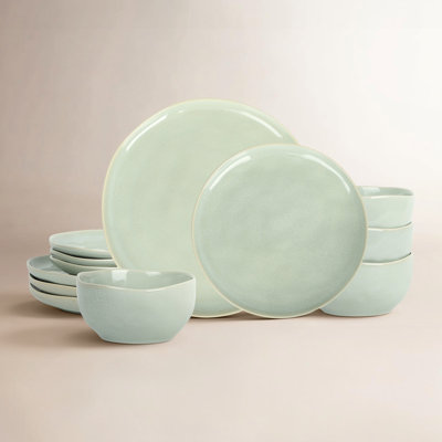 Stone Lain Mirella 12-Piece Dinnerware Set Stoneware