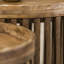 Kimmel Solid Wood Drum Coffee Table