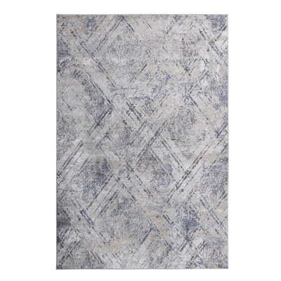 Geometric Non-Shedding Living Room Bedroom Dining Home Office Stylish And Stain Resistant Area Rug