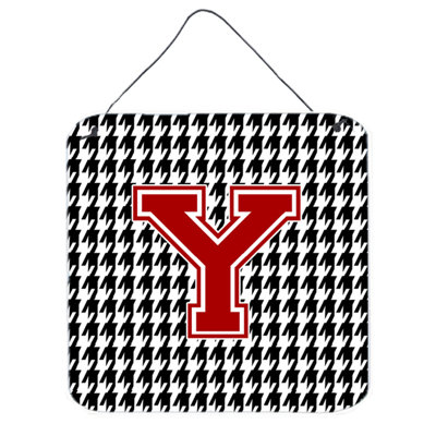 « houndstooth » par denny knight, impression sur plaque