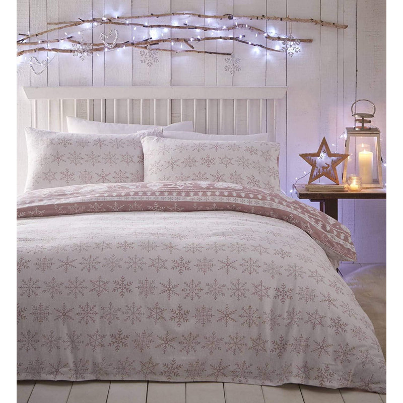 Cotton Blend Duvet Cover Set with Pillowcases Included