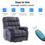Medfield 91cm Wide Standard Recliner with Massager
