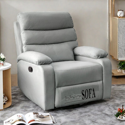 Modern Faux Leather Casual Functional Recliner
