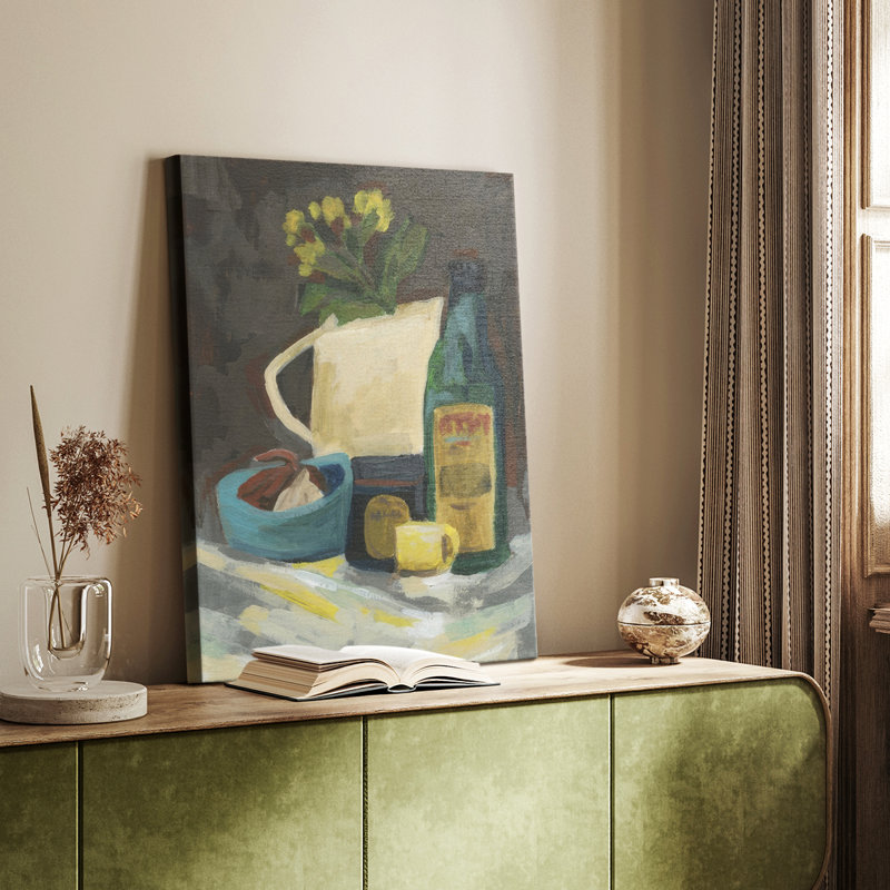 Tabletop Study II -Custom Wrapped Gallery Cavas