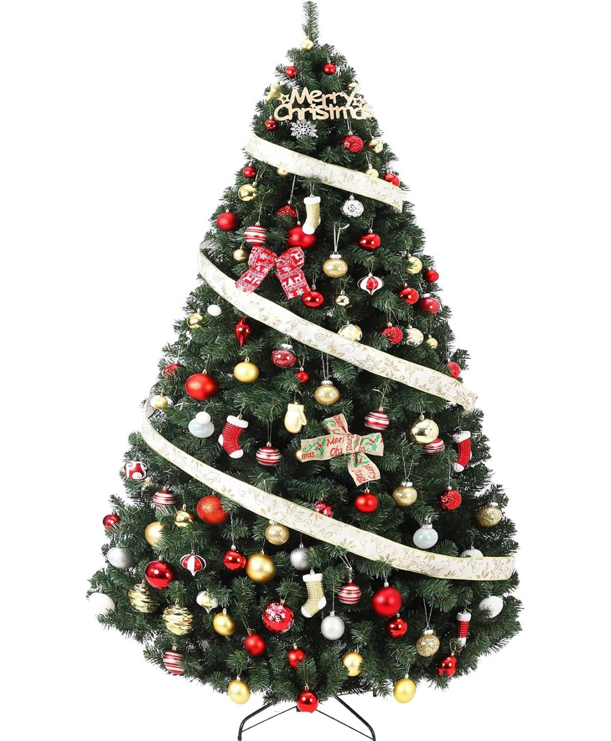 Lighted Artificial Christmas Tree
