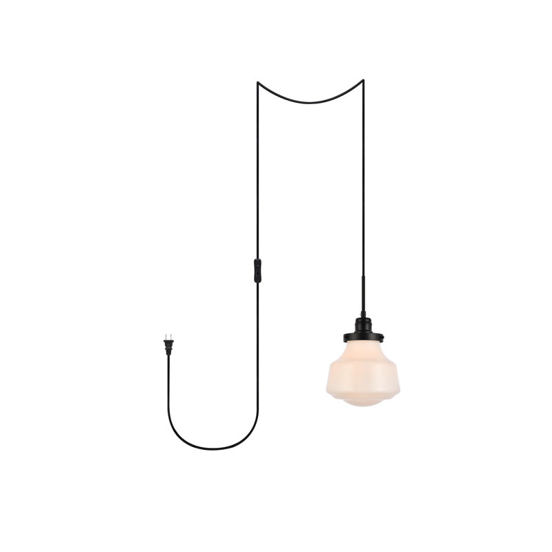 Ancheta 1 - Light Single Pendant, Black