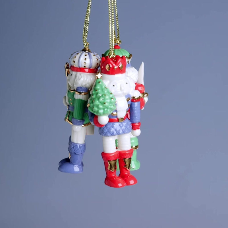 Nutcracker 3-Piece Ornament Set