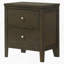 Table de chevet 2 tiroirs Clement