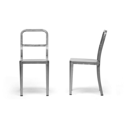 Vickery 18'' H Metal Stacking Side Chair