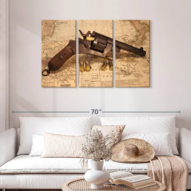 Conquer The World, 28" H x 45" W