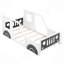 Lit plateforme classique avec roulettes en forme de voiture-1128658989