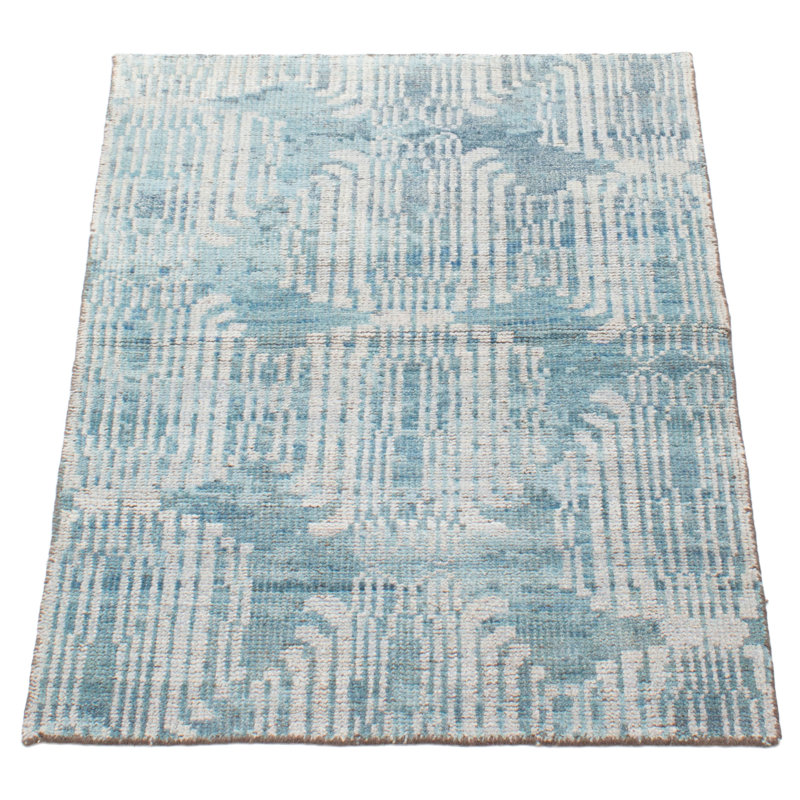 Tapis bleu sarcelle Tangier 2 pi 11 po x 4 pi 11 po