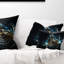 Coussin lombaire floral à fleur brillante