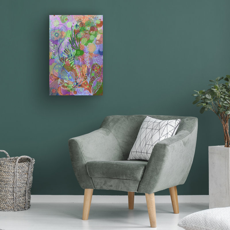 Art mural sur toile tendue - «Ilustración Sin Título» de Noemi Ibarz pour décoration de salon, de chambre à coucher ou de bureau - 22 x 32