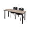 Plateau de table Kee et chaises empilables 2 M-1640426429-1640426310-1640426304