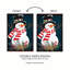 Drapeau de jardin Holly Snowman