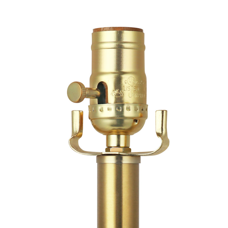 Lampe de table moderne en verre bleu de 63,5 cm (25 pouces), élégante lampe de chevet en verre soufflé à la main pour chambre ou salon
