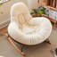 Chaise berçante simple à bascule-101281475