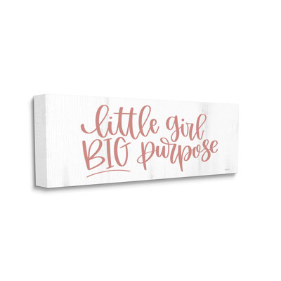 "Little Girl Big Purpose", art mural inspirant par Imparfect Dust