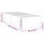 Structure de lit Latitude Run® sans matelas simple TG-394393136-399591910